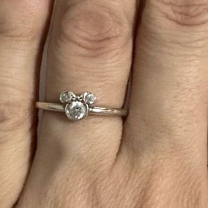Pandora x Disney Minnie Mouse Sparkling Head Ring